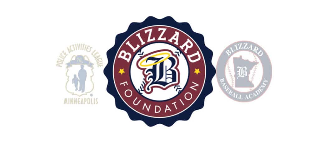 Minnesota Blizzard baseball logo