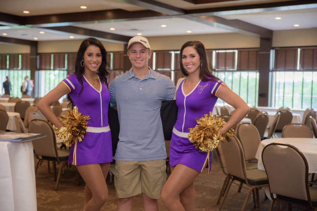 JP4 Foundation event with cheerleaders